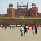 DELHI  OLD       Red  Fort with   Lahore Gate.JPG
