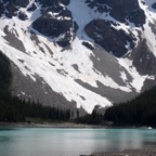 MORAINE LAKE.  & canoe.    BANFF.  N.P..jpg