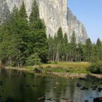 YOSEMITE.          EL CAPITAN MERCED .RIVER REFLECTIONS..jpg