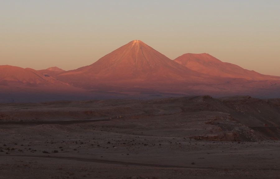 ATACAMA.      Licancabur Volcano at sunset.jpg